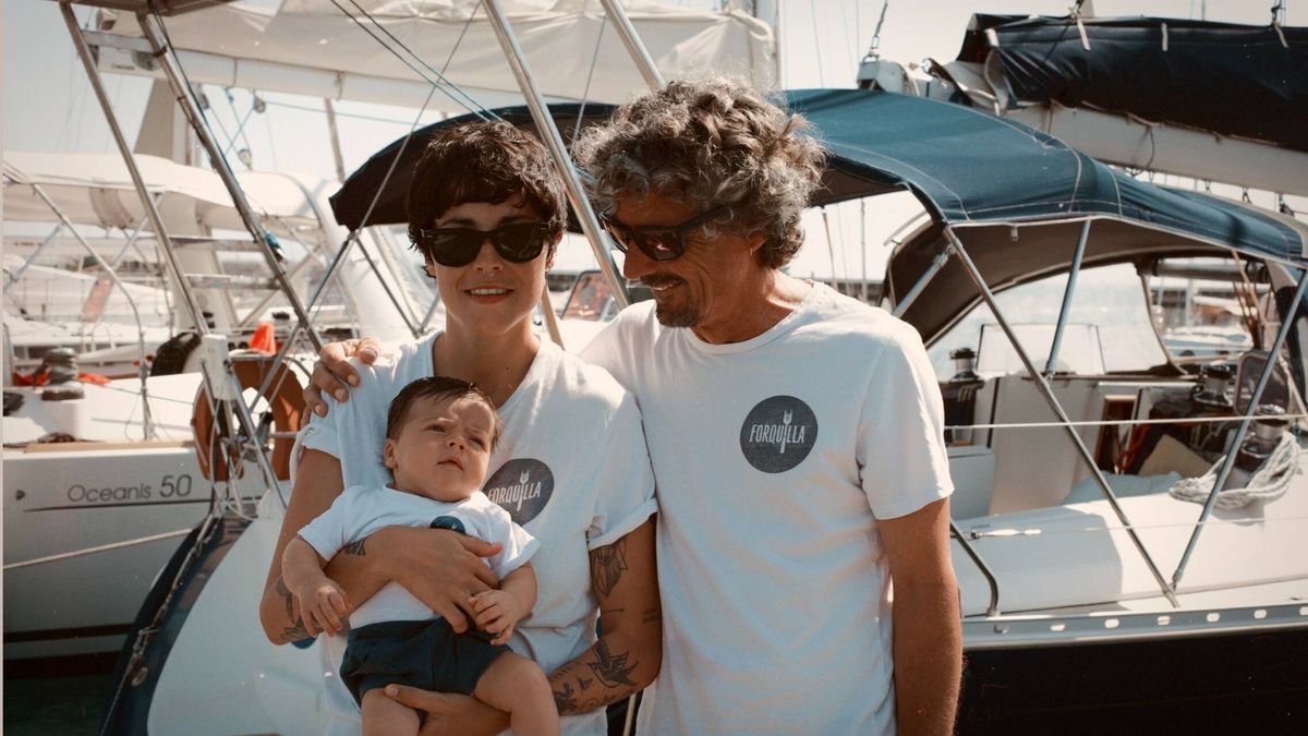 Así se las arregla una familia española para dar la vuelta al mundo en un velero con su hijo pequeño