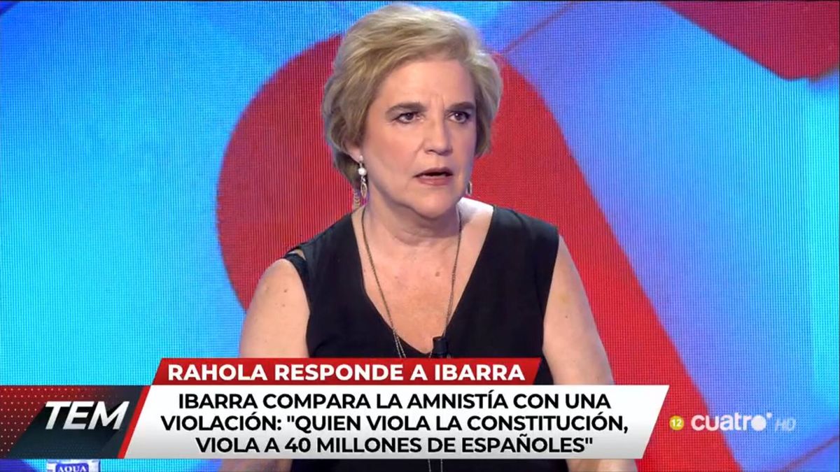Pilar Rahola estalla en 'Todo es mentira' y manda "a la mierda" a Rodríguez Ibarra (y luego recula)