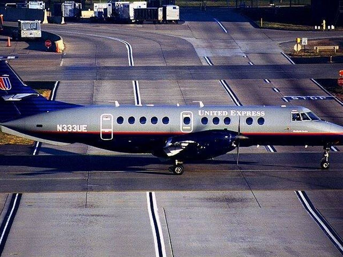 Foto: Un United Express Jetstream 41, Similar al avión del accidente (Wikimedia)