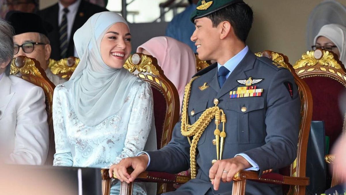 El vestido de inspiración nupcial de la princesa de Brunéi para su reaparición en un acto oficial