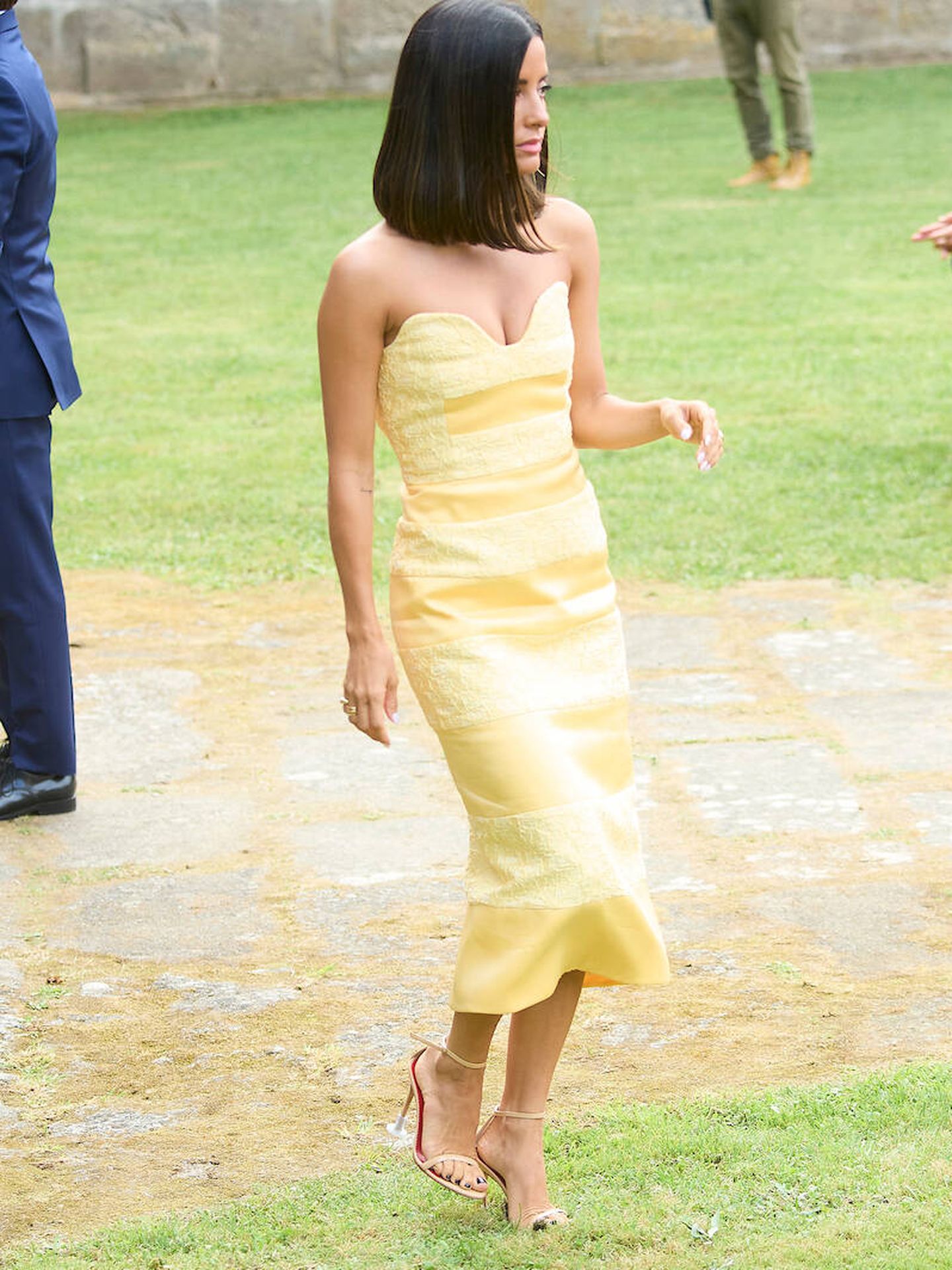 Maria Fernández Rubíes con vestido amarillo. (Limited Pictures)