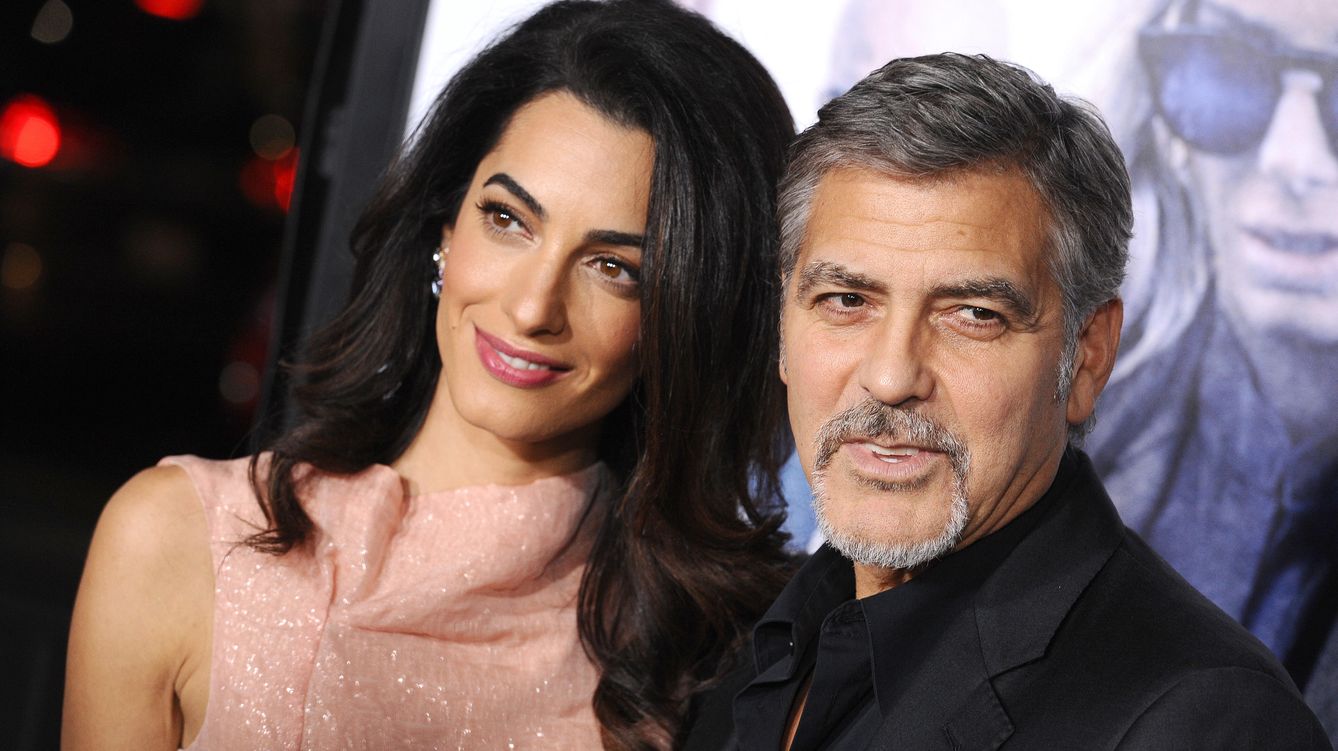 Foto: George Clooney junto a Amal Alamuddin (Gtres)