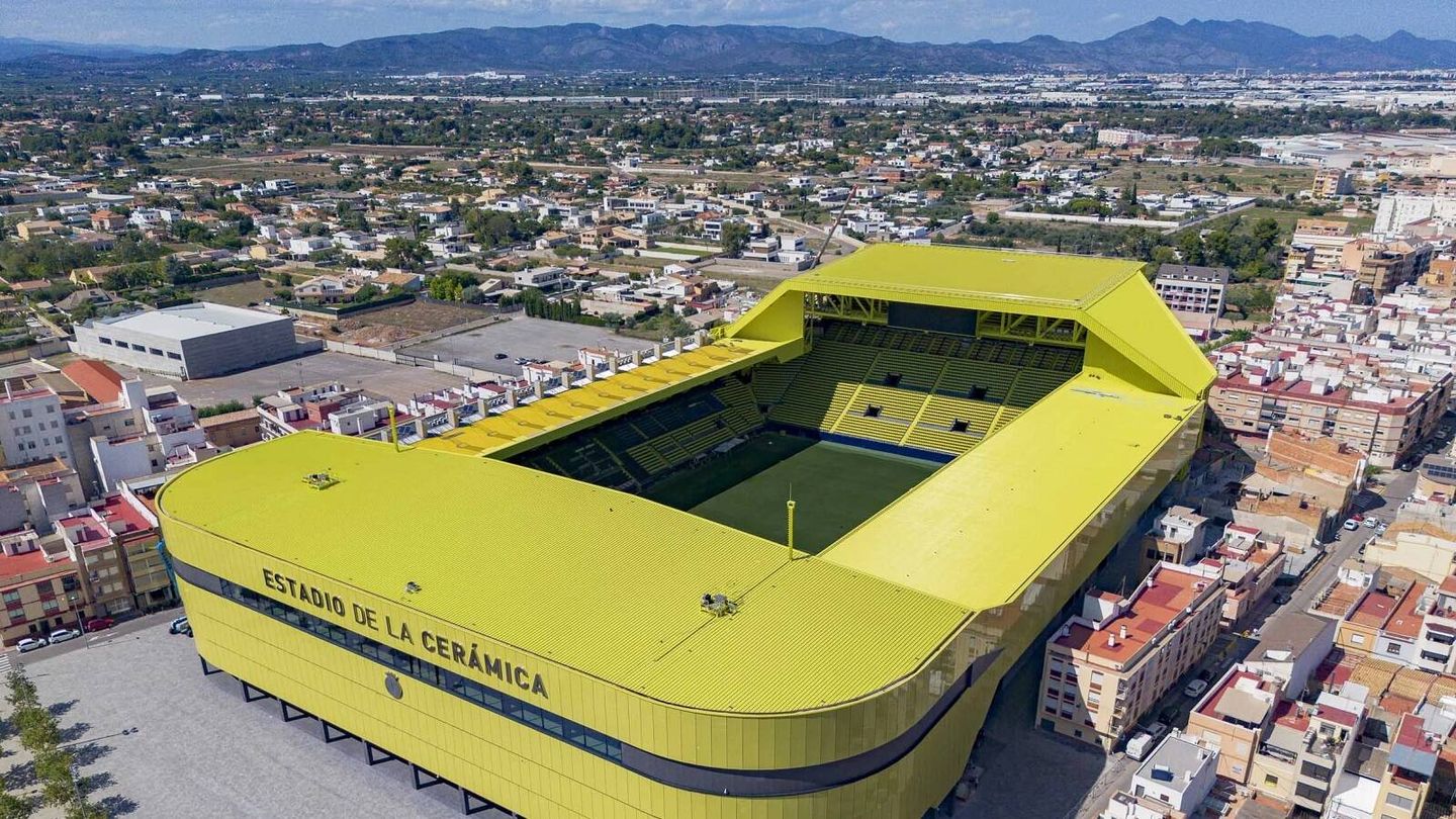 El Estadio de la Cerámica, clave en su plan de negocio y financiado por el club con parte de los fondos de CVC. (Foto: Villarreal CF)