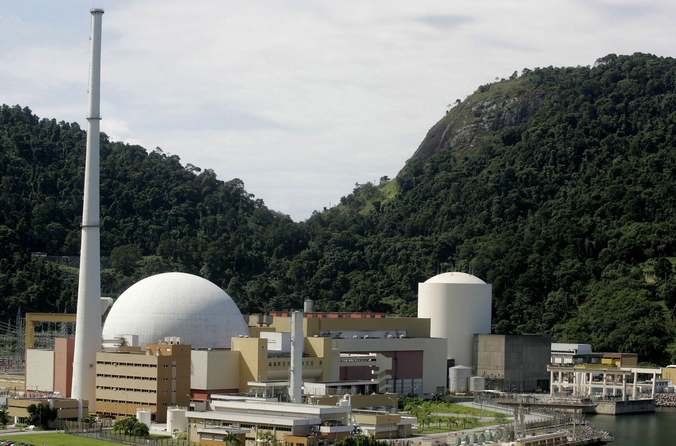 Central nuclear Angra dos Reis en Brasil. (Reuters)