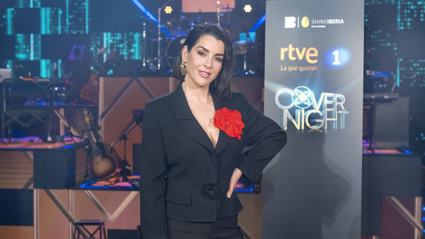 Ruth Lorenzo, presentadora de 'Cover Night'. (RTVE)
