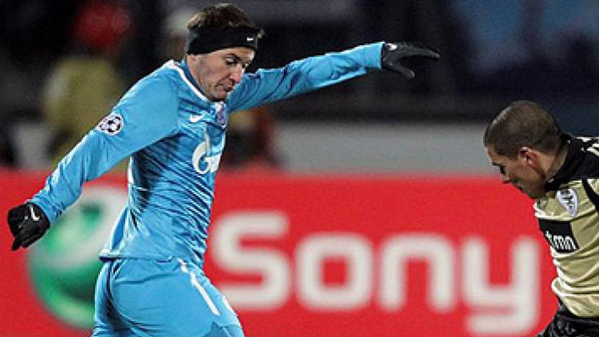 Heroica remontada del Zenit ante el Benfica en un partido que alcanzó los -13 grados