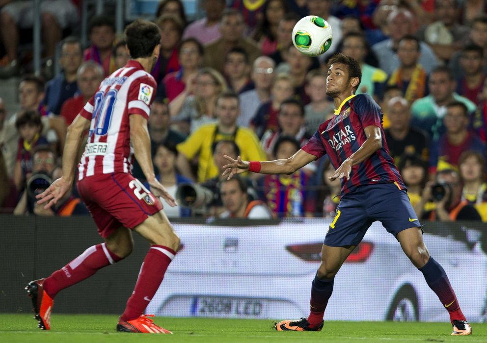 Foto: Neymar durante el partido (Efe).