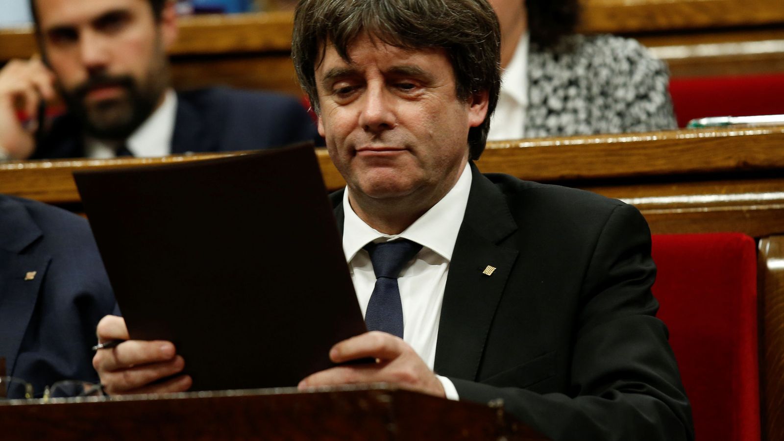 Foto: El presidente catalán, Carles Puigdemont. (Reuters)