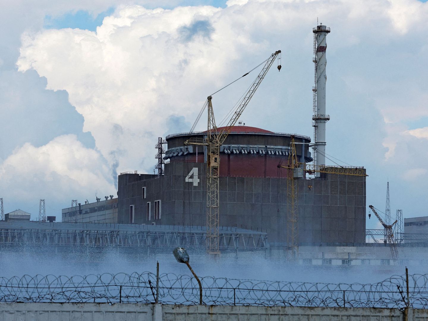 La central nuclear de Zaporiyia. (Reuters/Alexander Ermochenko)