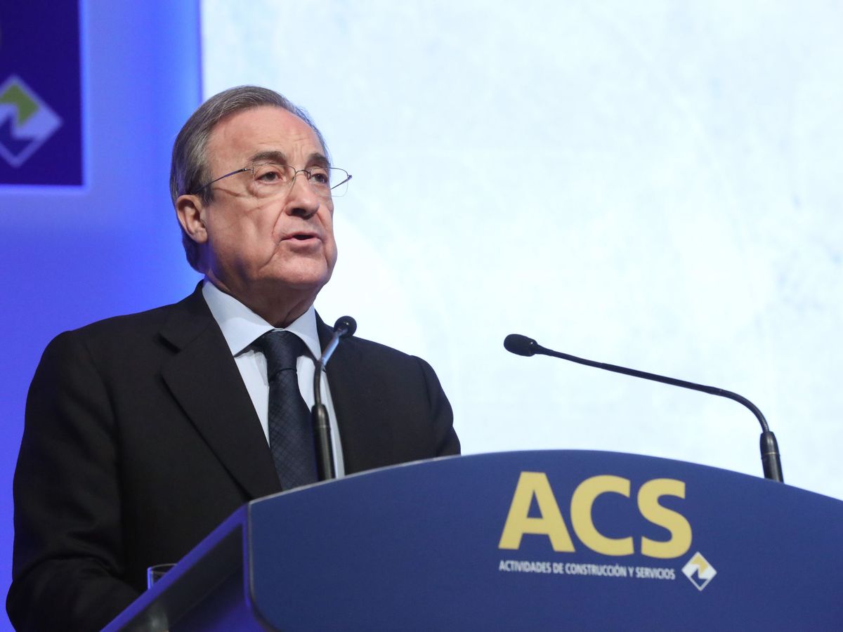 Foto: El presidente de ACS, Florentino Pérez. (EFE/Zipi)
