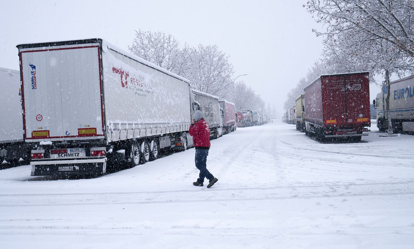 Los camioneros denuncian que las cooperativas de trabajo fomentan la precariedad. (EFE)