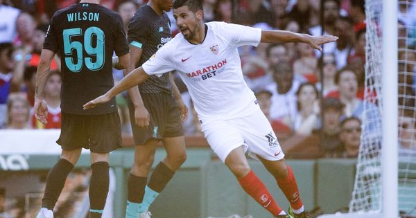 Foto: Nolito marcó uno gol en el amistoso que enfrentó al Liverpool y al Sevilla en Boston (Estados Unidos) hace unas semanas. (EFE)