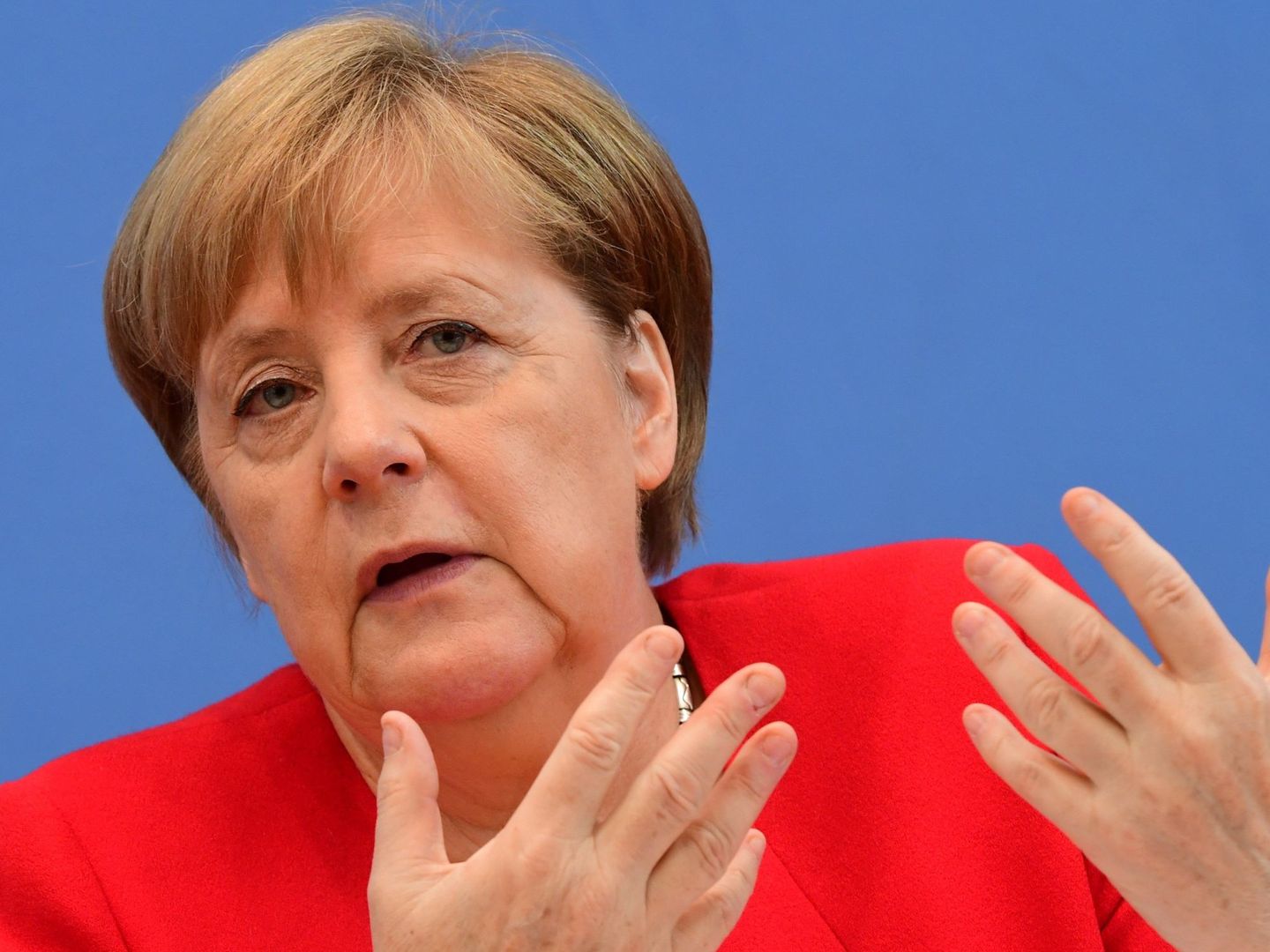 La canciller alemana Angela Merkel. (EFE)