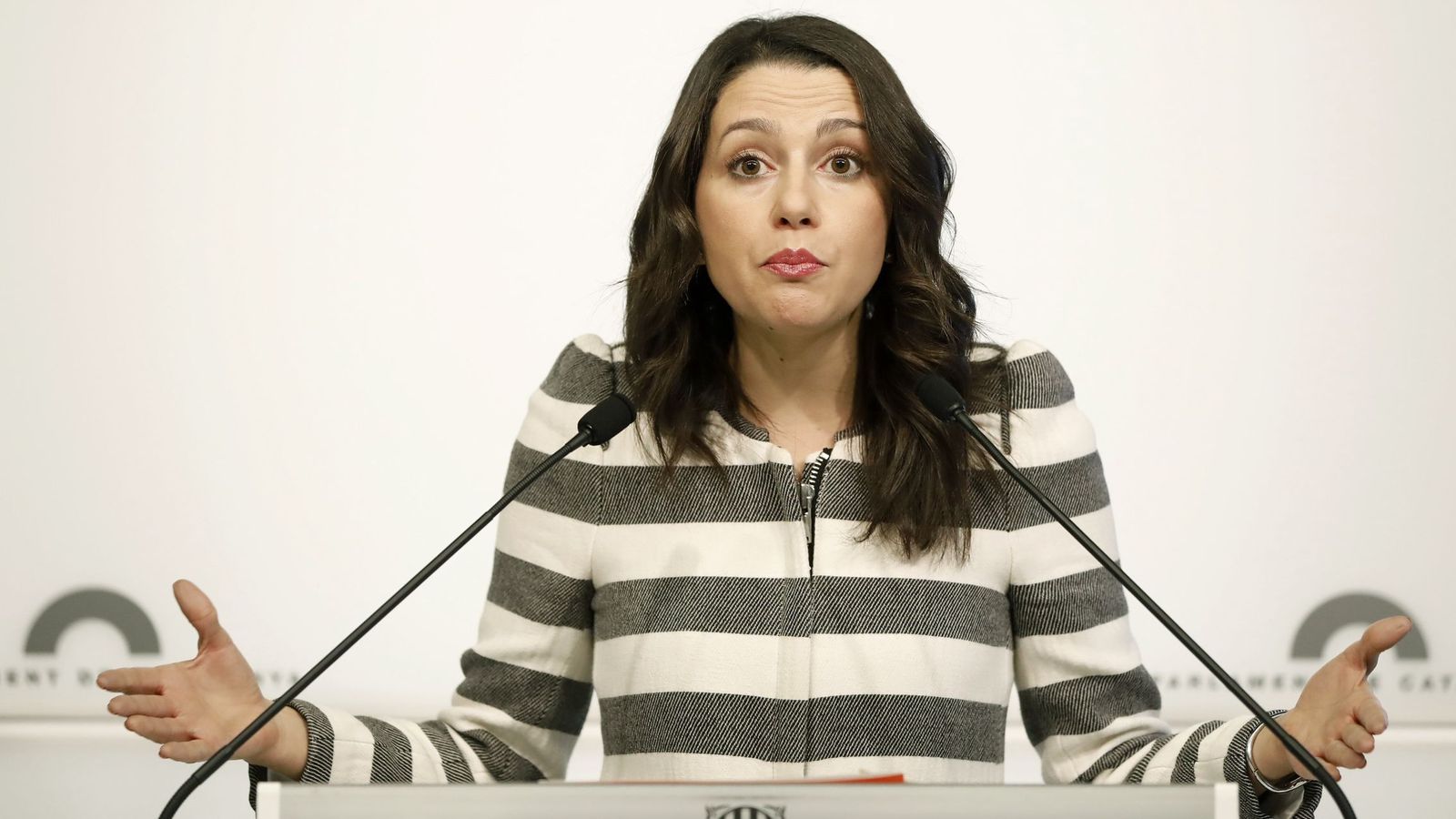 Foto: La presidenta del grupo parlamentario de Ciudadanos, Inés Arrimadas. (EFE)