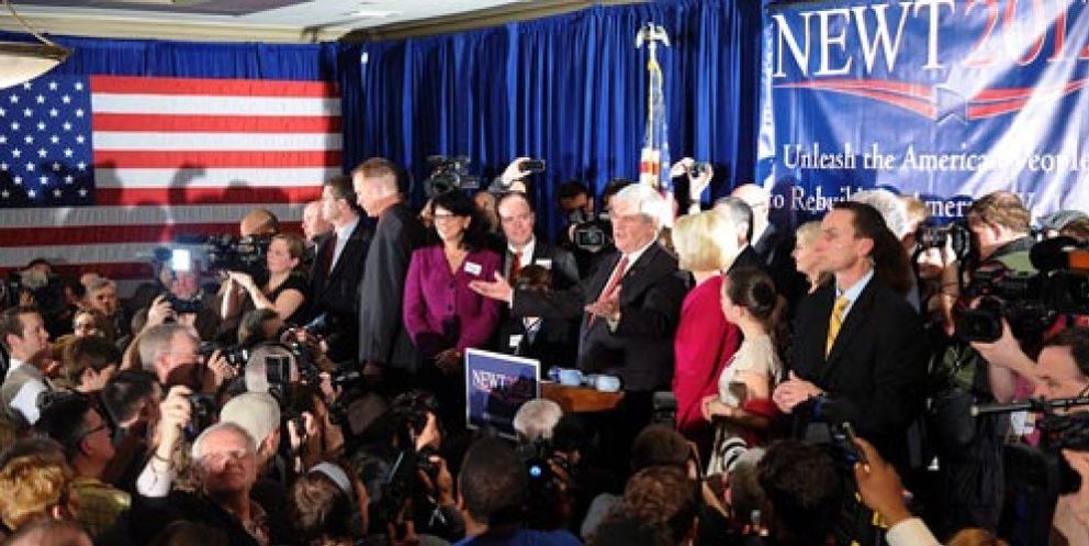 Foto: Sorpresa en la carrera republicana: Gingrich gana en Carolina y da un vuelco en las primarias