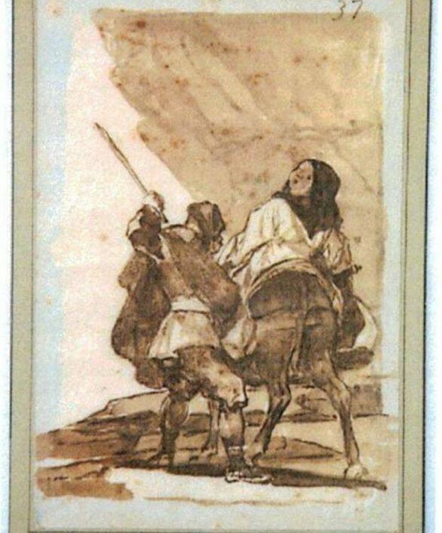 Foto: 'En Voyage', Goya. (Ministerio de Cultura)