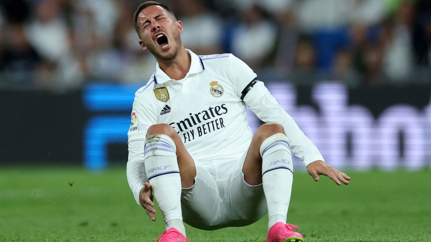 Hazard, en un partido de Liga con el Madrid. (Reuters/Isabel Infantes)