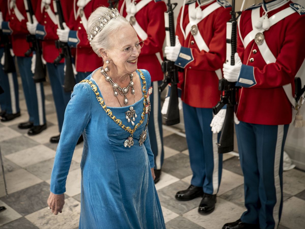 Foto: La reina Margarita, en su 50 aniversario de subida al trono. (EFE/Mads Claus Rasmussen)
