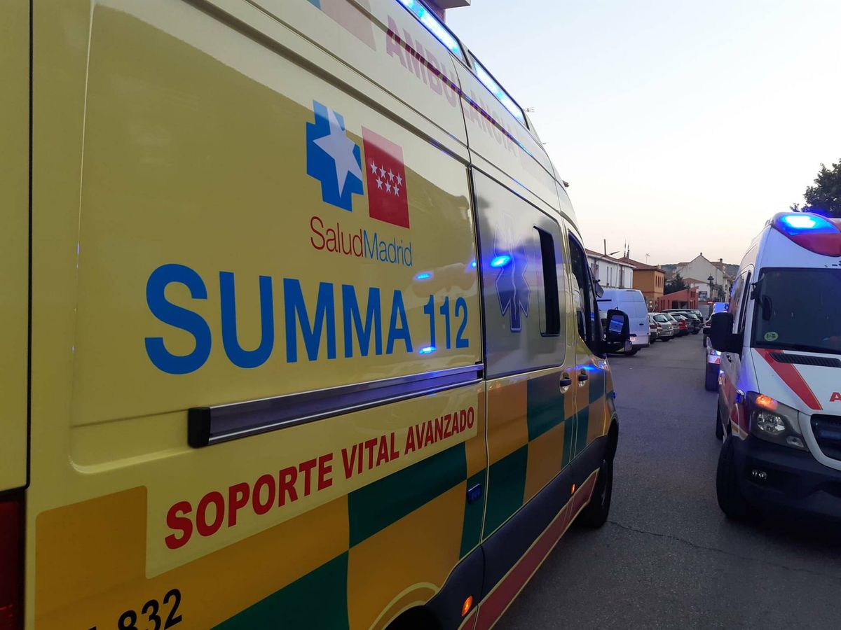 Foto: Ambulancia del Summa 112. (Twitter 112 Madrid)