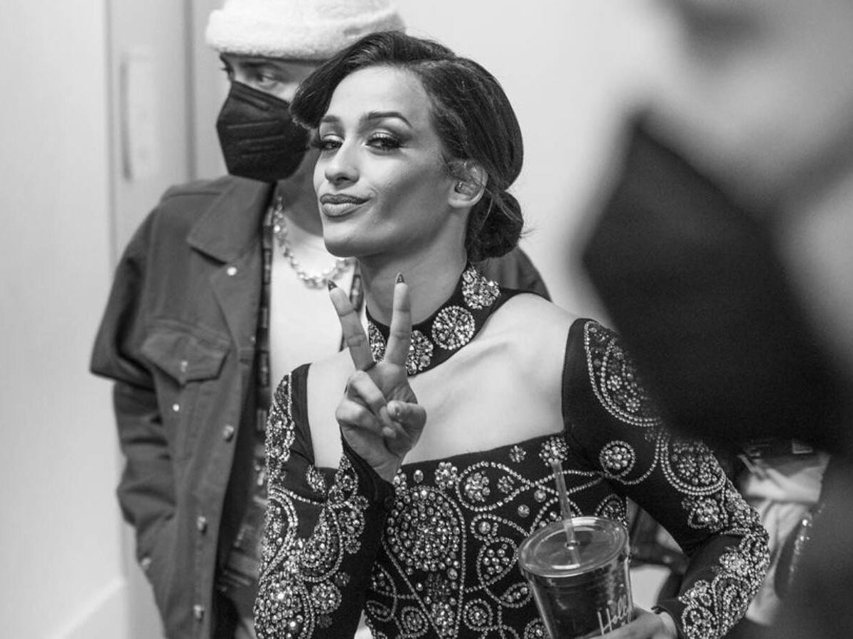 Foto: Chanel, en el backstage. (Instagram/chanelterrero)
