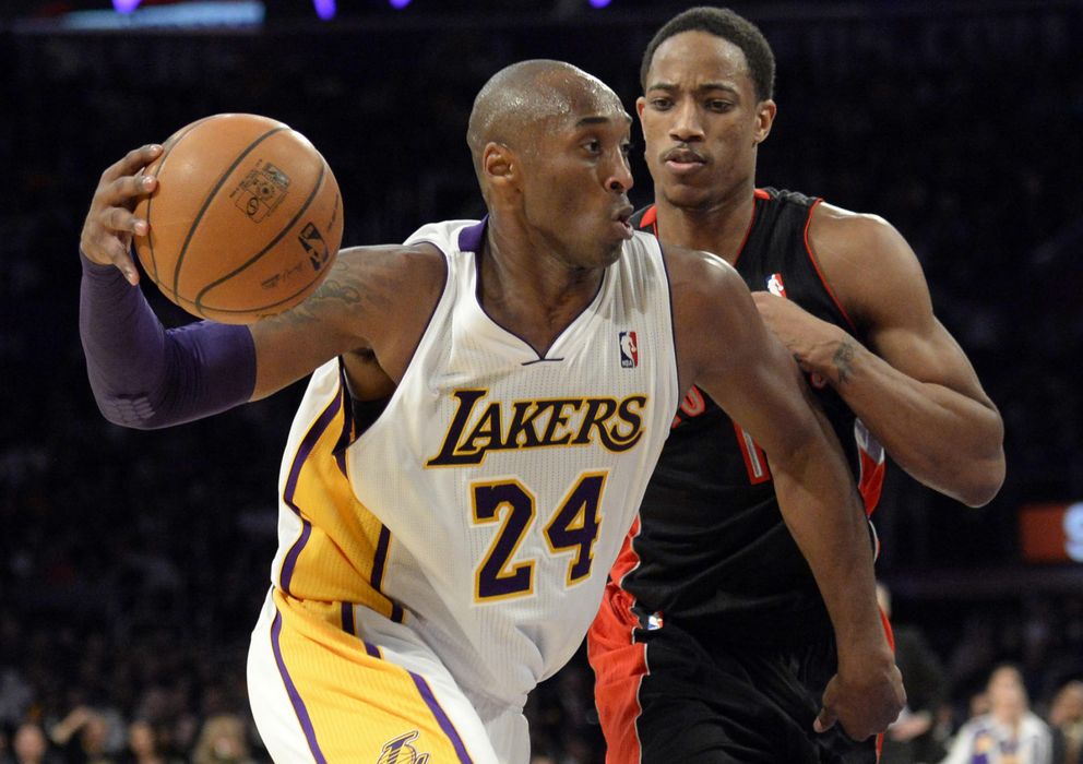 Foto: Kobe Bryant reapareció ante Toronto (Reuters).