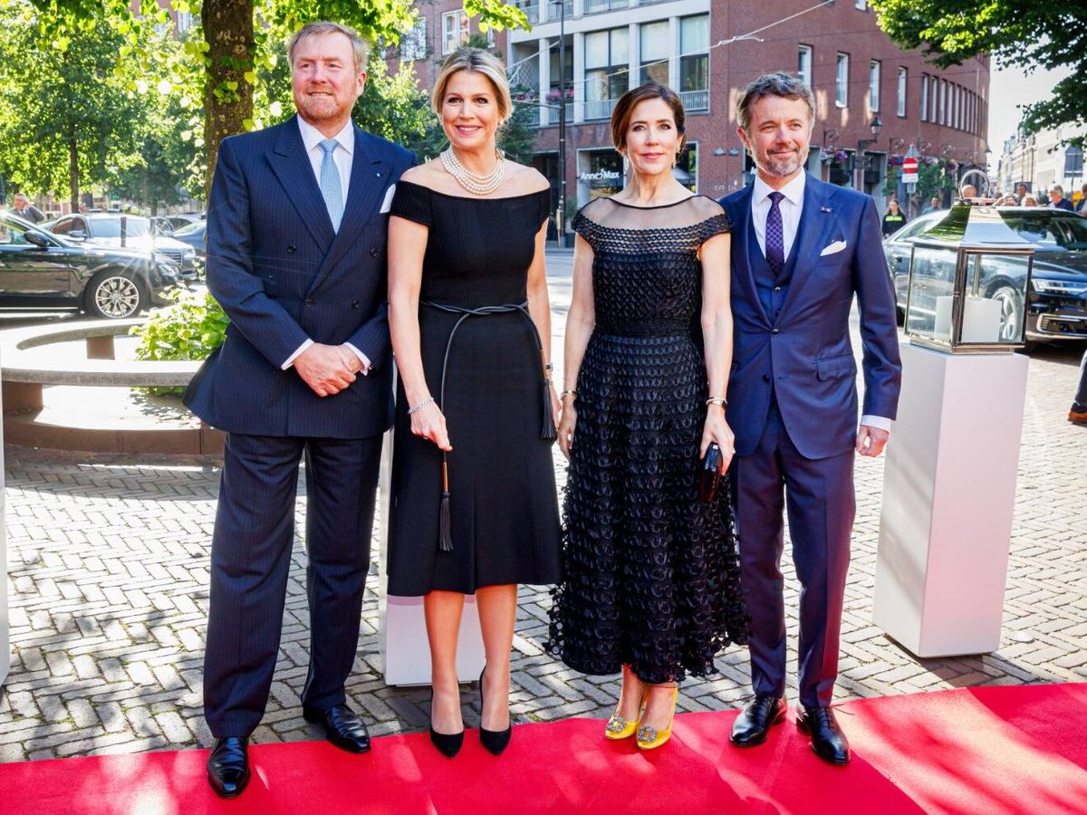 Foto: Los reyes Guillermo Alejandro y Máxima reciben a Federico y Mary de Dinamarca en La Haya. (Gtres)