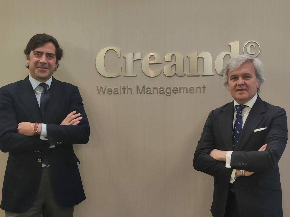 Foto: Juan Cocero (i) y Alberto Roldán (d), de Creand Wealth Management. 