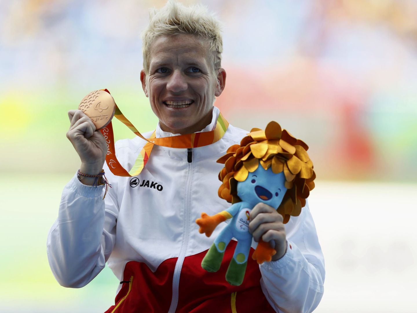 Marieke Vervoort gano cuatro medallas paralímpicas, dos en Londres y dos en Río (Reuters/Jason Cairnduff)