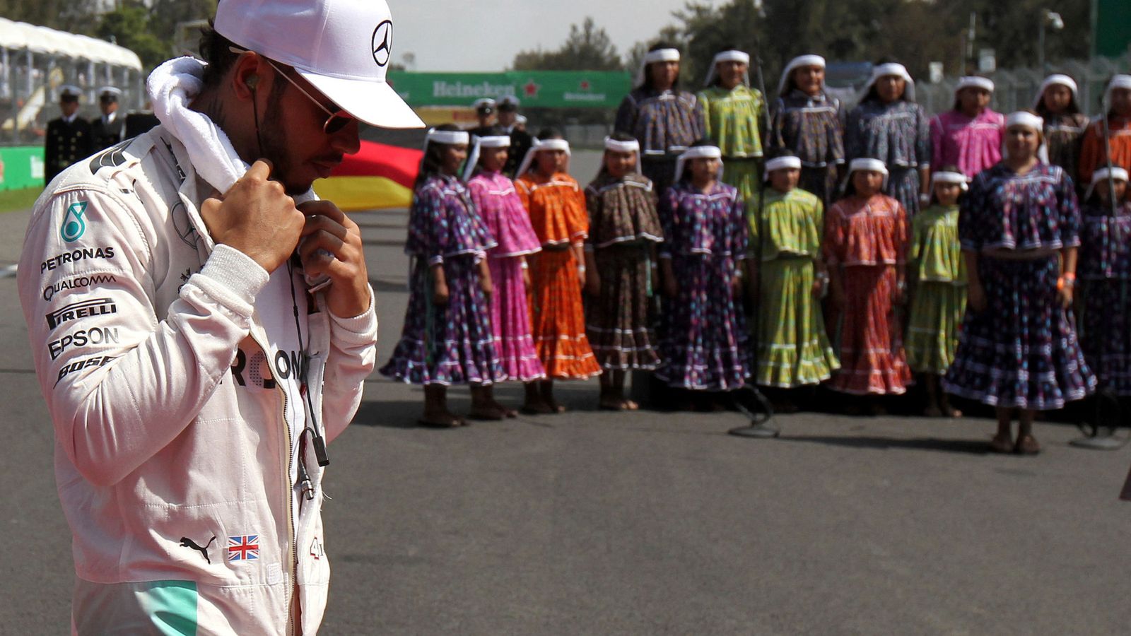 Foto: Lewis Hamilton antes del pasado GP de México (Reuters)