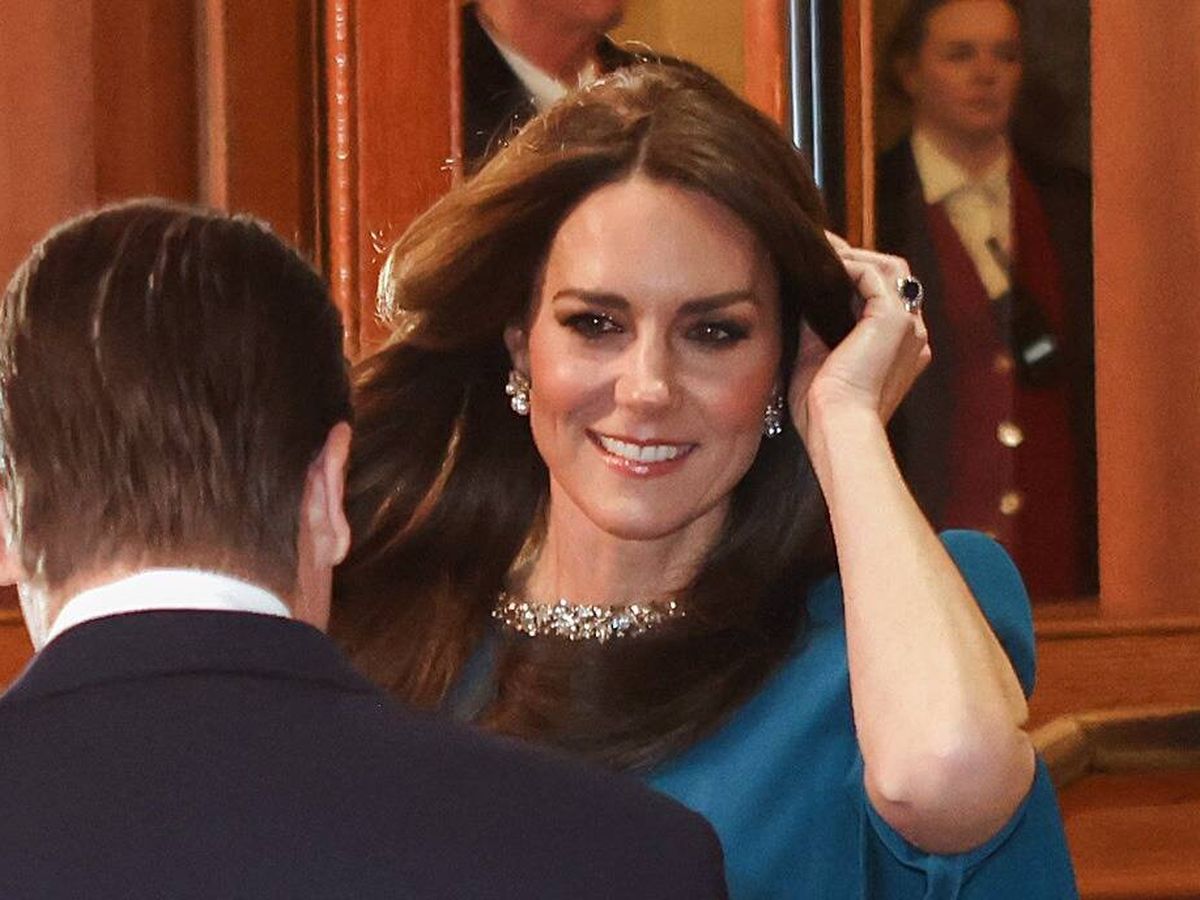 Foto: Kate Middleton en la Royal Variety. (Getty)