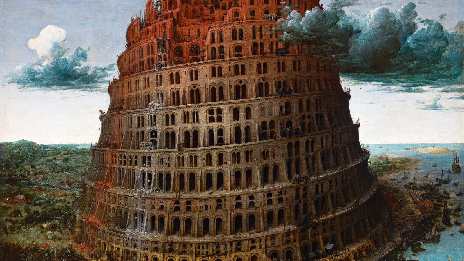 Foto: Torre de Babel de Pieter Brueghel el viejo. 