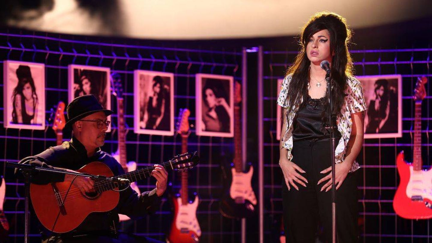 Mimi Doblas como Amy Winehouse en 'TCMS'. (Atresmedia)