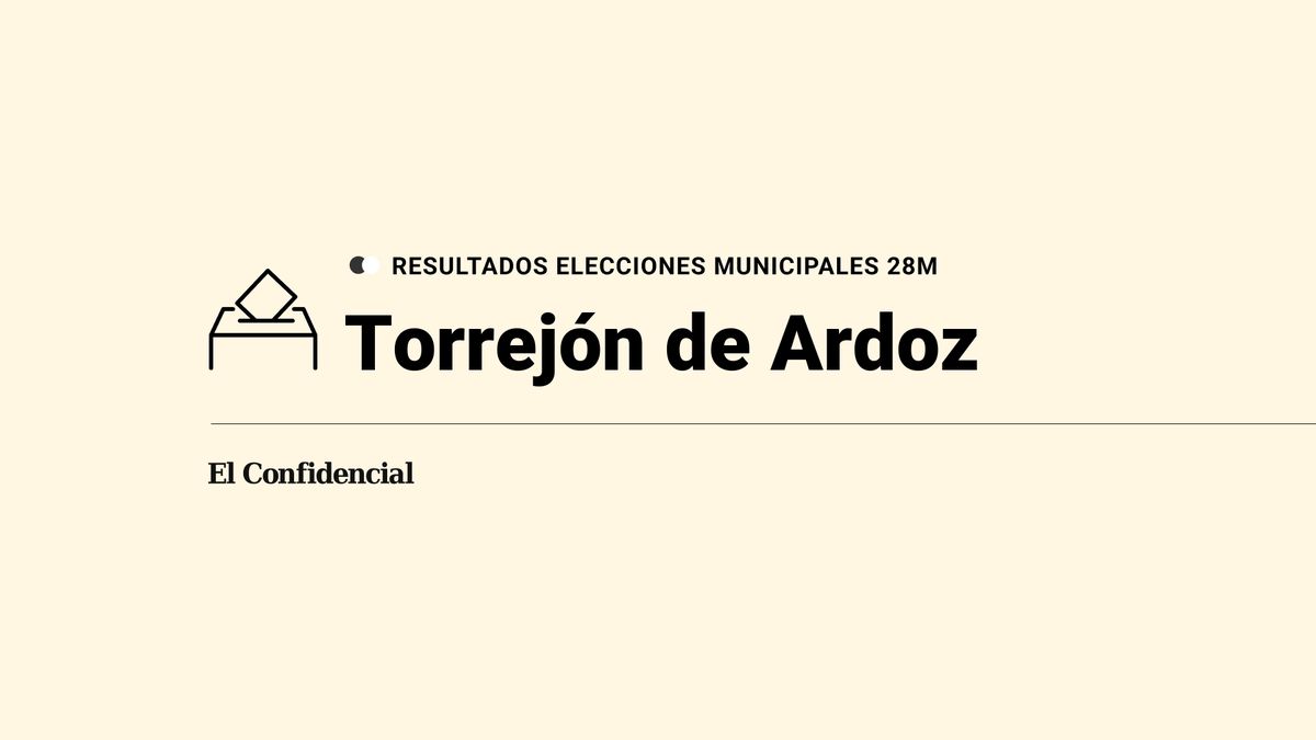 Resultados y ganador en Torrejón de Ardoz durante las elecciones del 28-M, escrutinio en directo