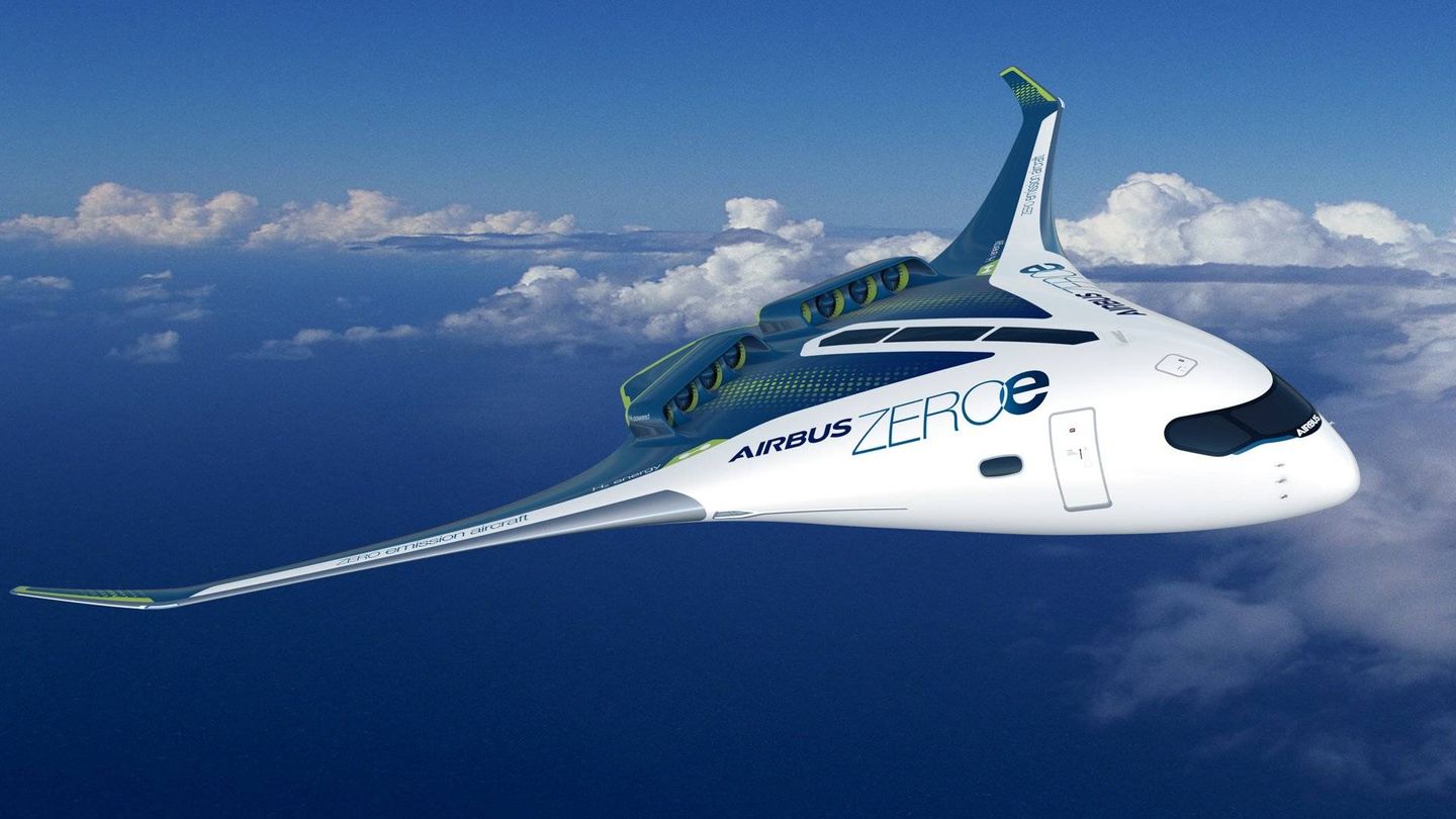 ZEROe, el avión de Airbus con pila de hidrógeno (Airbus)