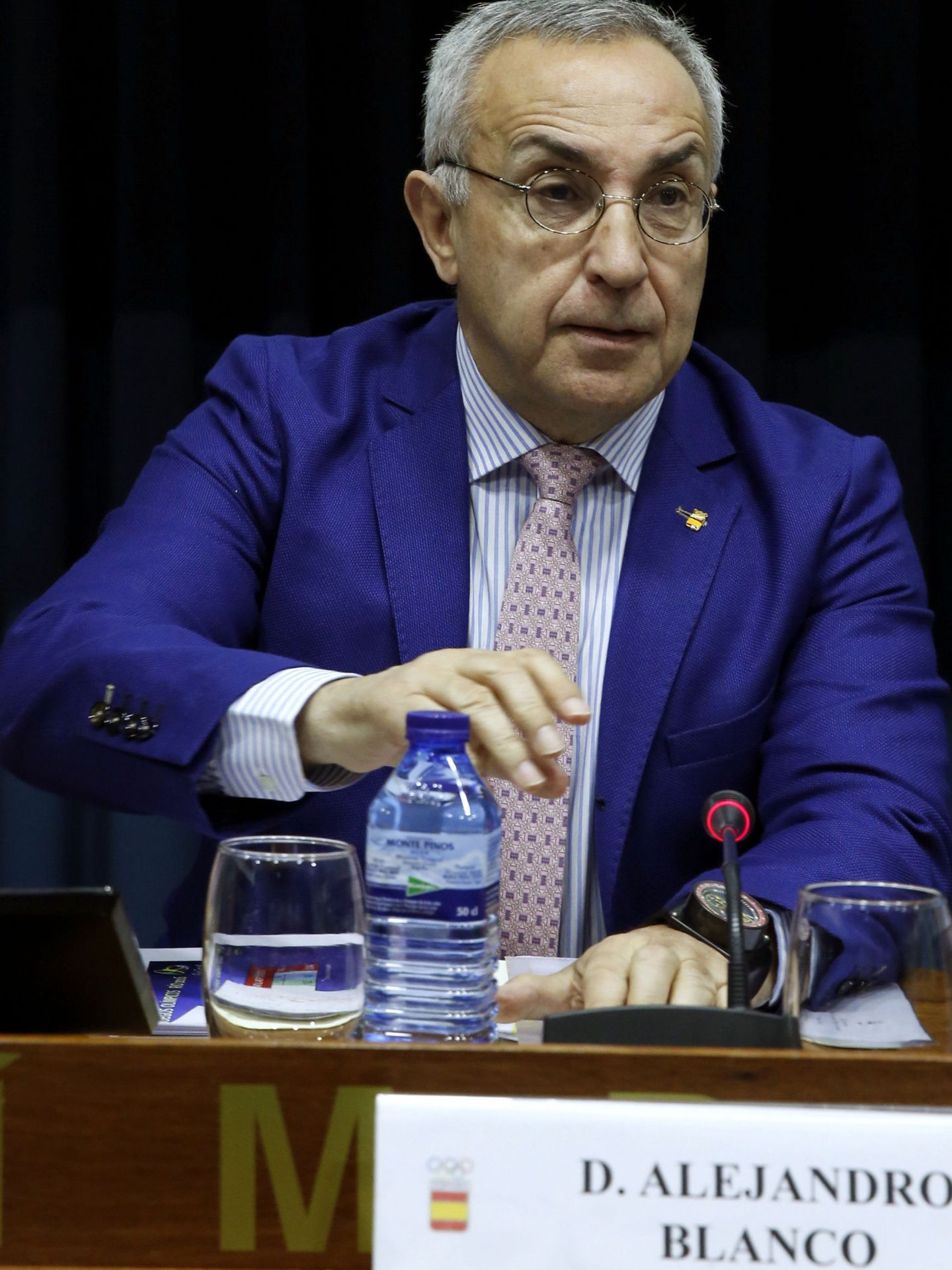 El presidente del Comité Olímpico Español, Alejandro Blanco. (EFE)