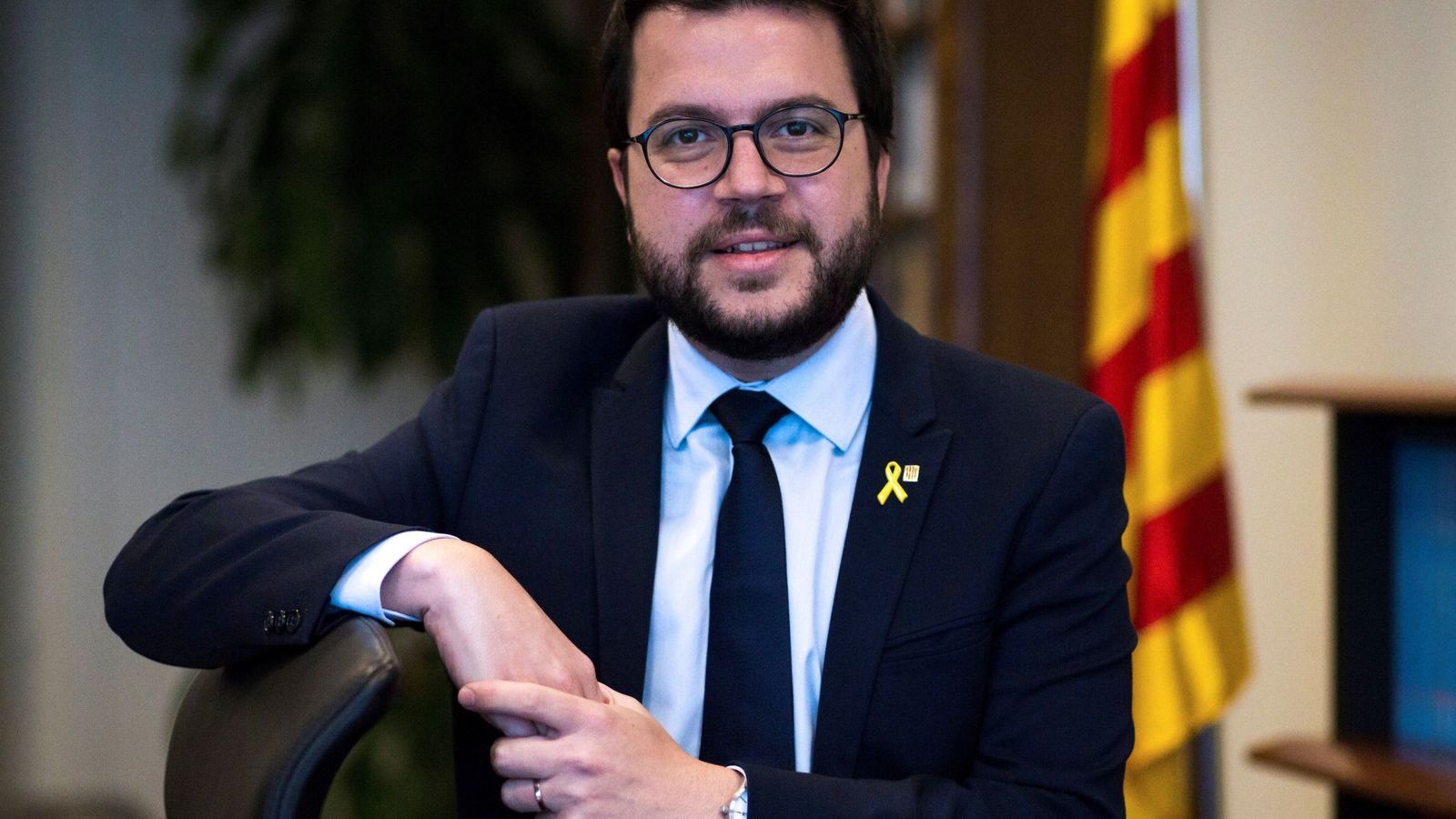 Foto: El vicepresidente del Govern y 'conseller' de Economía y Hacienda, Pere Aragonès. (EFE)