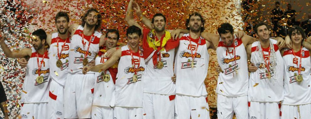 Foto: La mejor generación española logró el oro europeo