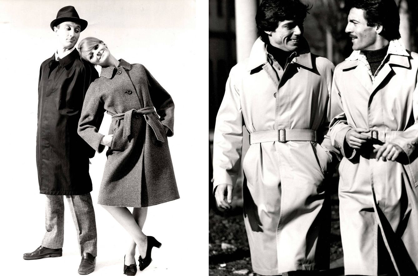 Imágenes de las campañas de otoño-invierno de 1965-1970.