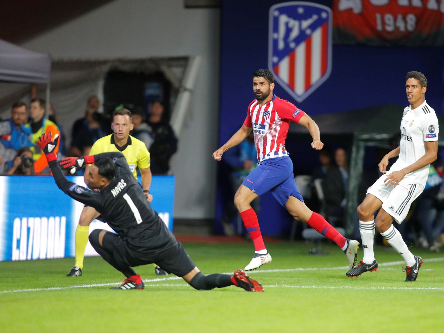 El gol de Diego Costa. (Reuters)