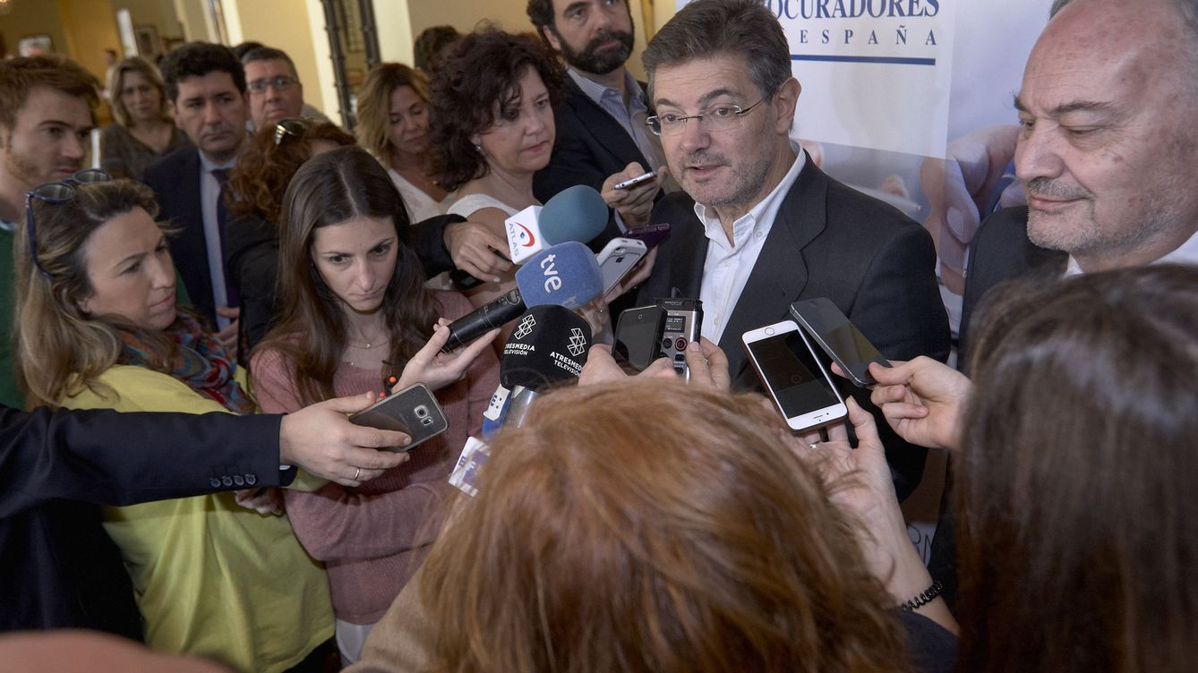 Foto: El ministro de justicia, Rafael Catalá. (EFE)