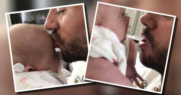 Foto: Enrique Iglesias comiéndose a besos a su hijo en un vídeo de Instagram. 