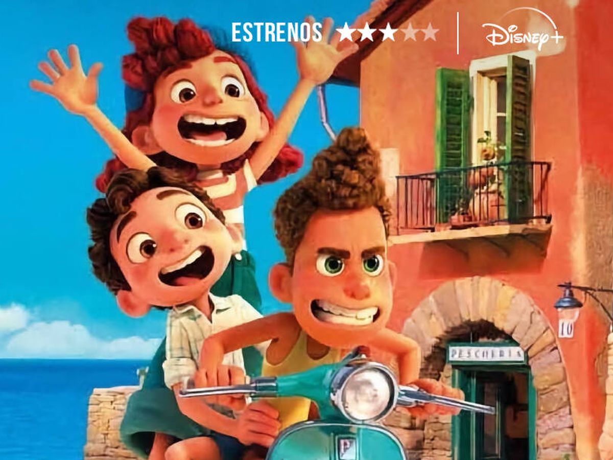 Foto: Los protagonistas de 'Luca', la cinta de Pixar que se estrena directamente en Disney+.