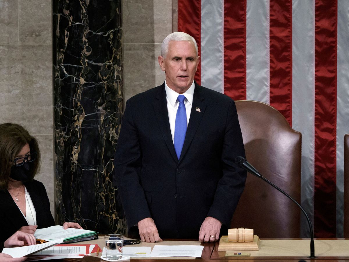 Foto: El vicepresidente de EEUU Mike Pence. (Reuters/Pool)