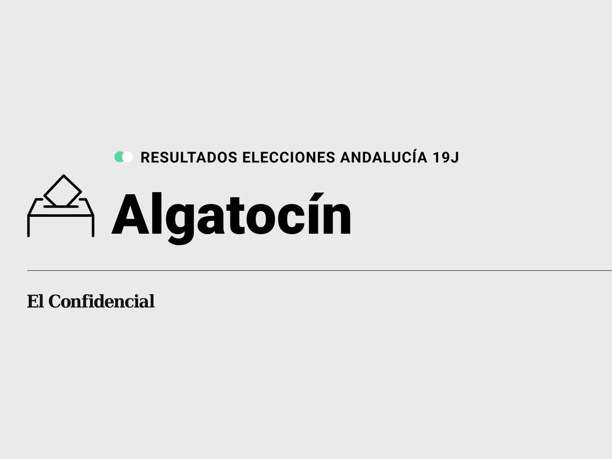 Foto: Resultados en Algatocín, Málaga, de las elecciones de Andalucía 2022 este 19-J (C.C./Diseño EC)