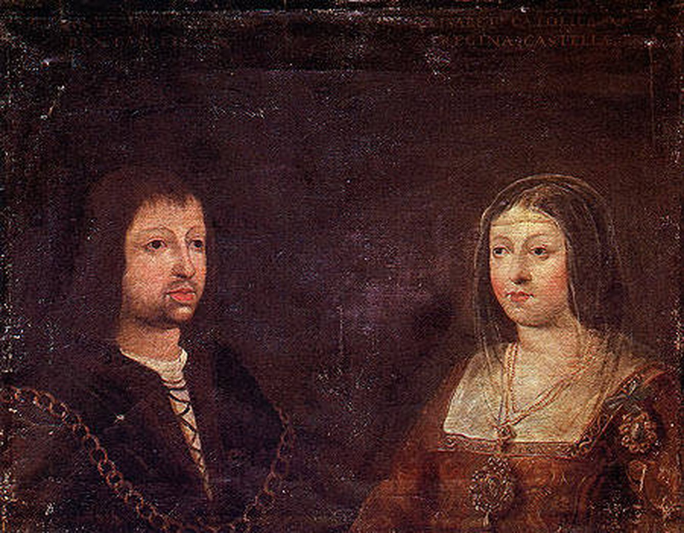 El matrimonio de los Reyes Católicos en 1469 unió los reinos de Castilla y Aragón. (Wikimedia Commons)