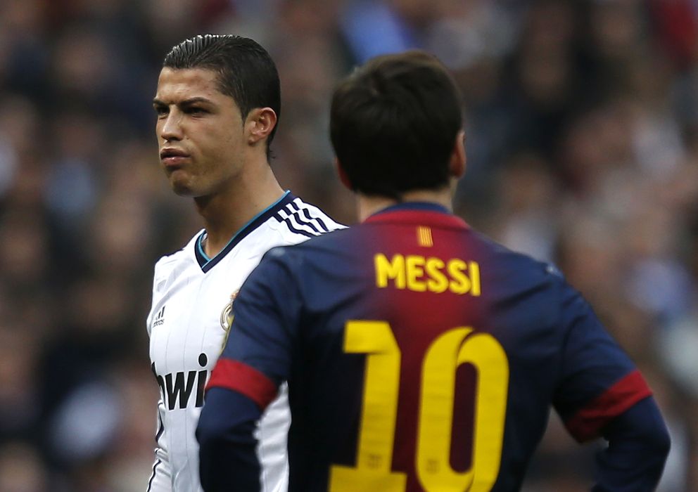 Foto: Cristiano y Messi, en un Clásico (Reuters). 