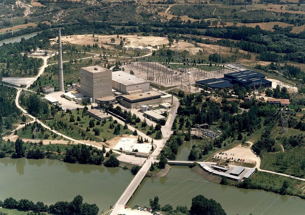 Foto: Central nuclear de Santa María de Garoña, Burgos (EFE)