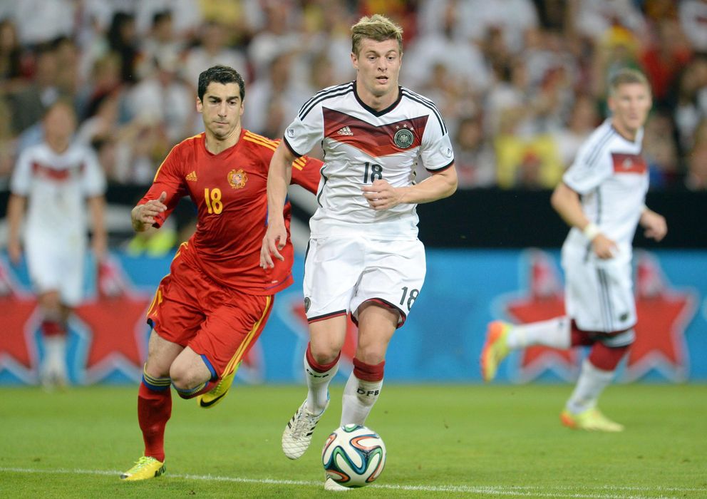 Foto: Toni Kroos durante el amistoso que disputó Alemania ante Armenia el pasado viernes. (Efe)