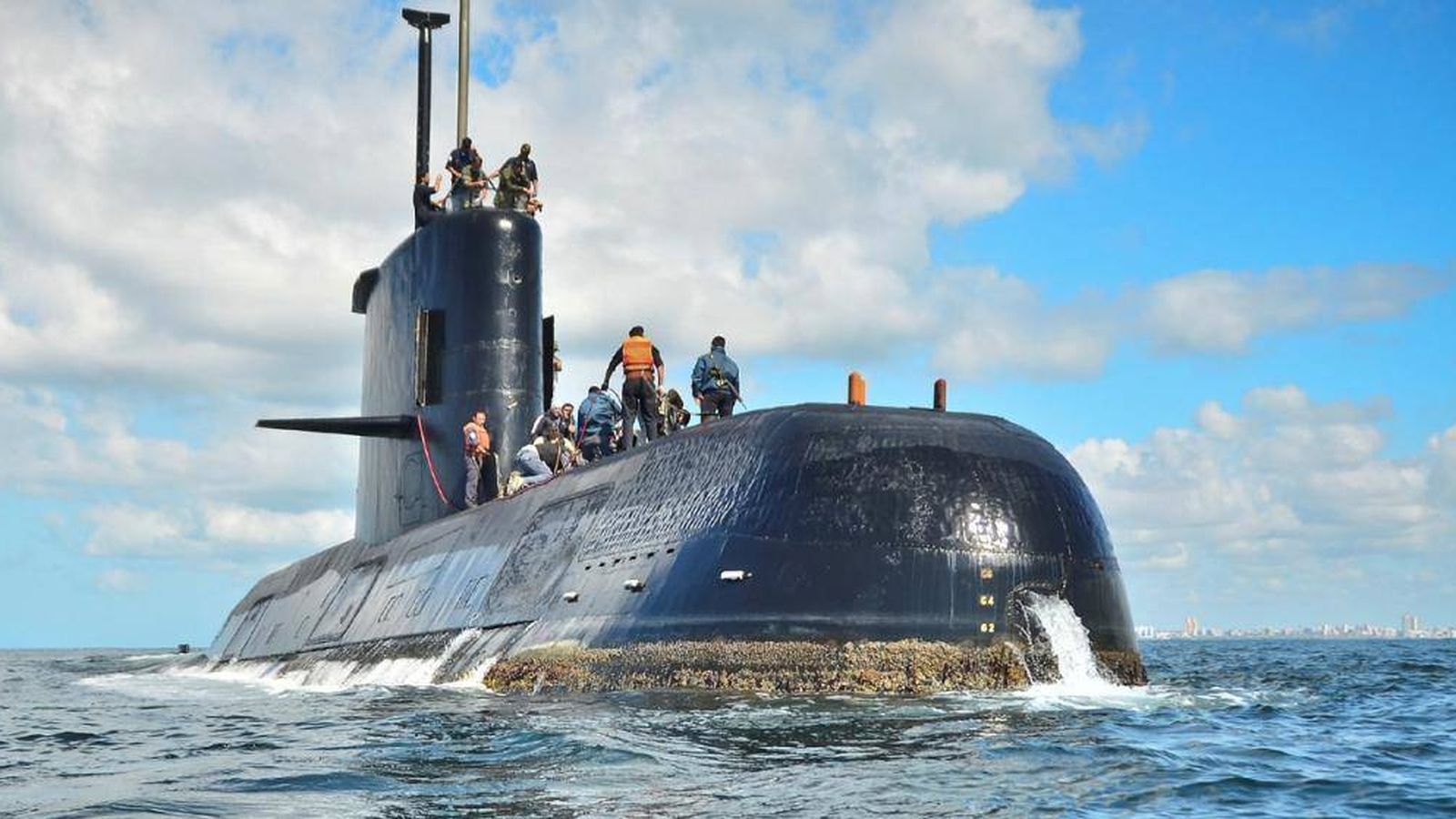 Foto: El submarino ARA San Juan en una foto de archivo. 