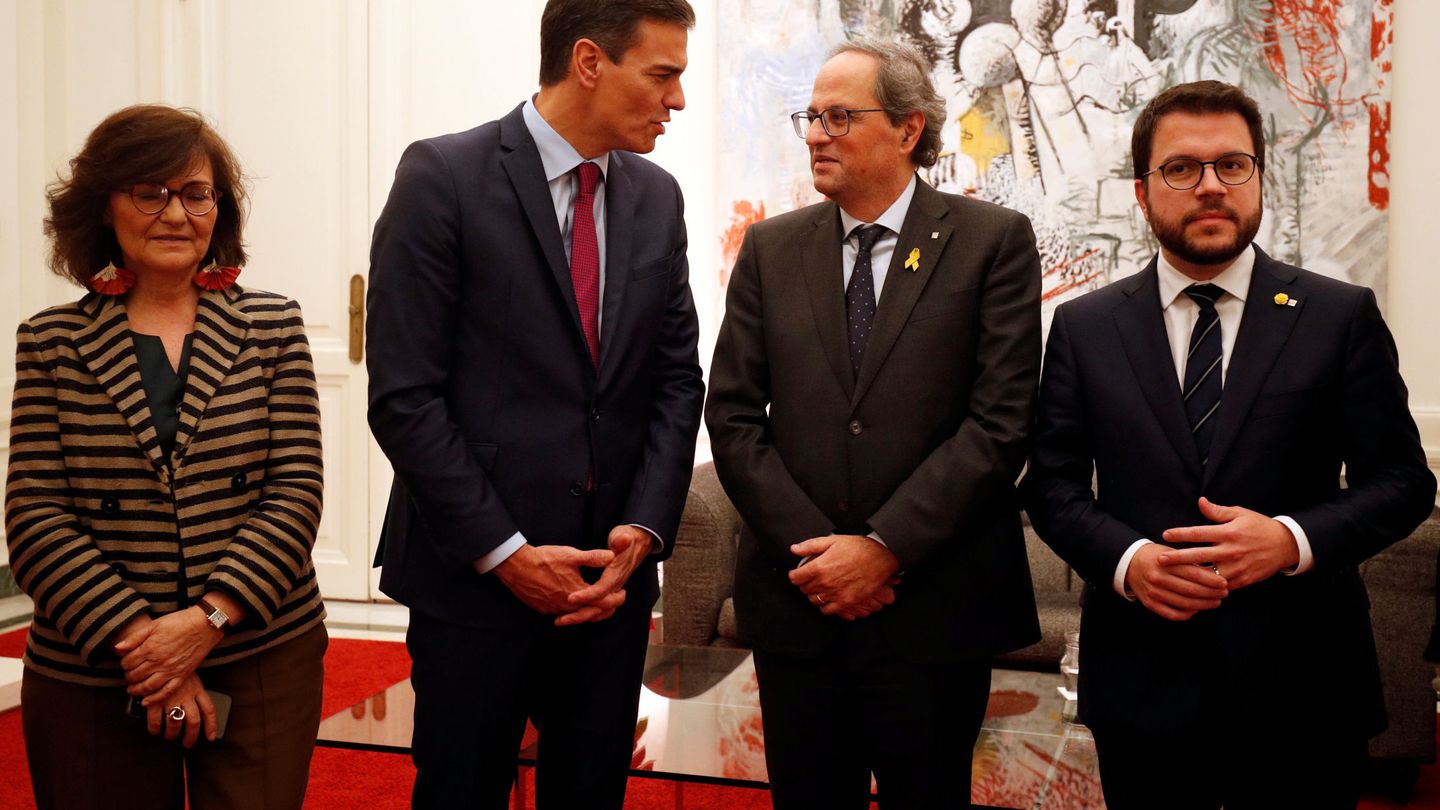 Reunión entre el Gobierno y la Generalitat en Barcelona. (Reuters)